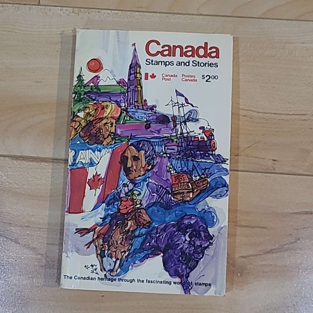 Canada Stamps and Stories from 1972